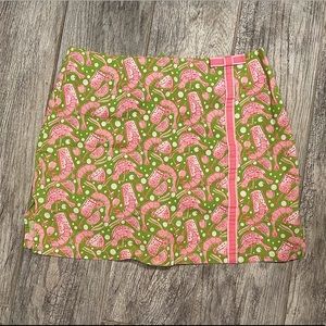 Vintage Lily Pulitzer Shrimp Cocktail Skort💕